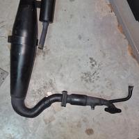 scarico ape piaggio 50
