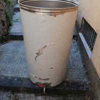 botte d'acciaio 500 litri 