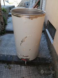 botte d'acciaio 500 litri 