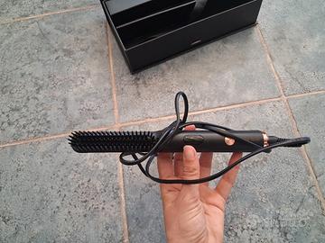 piastra per capelli con pettine integrato
