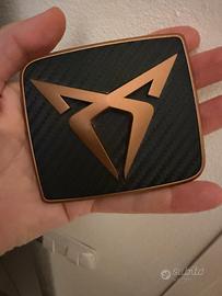 Stemma/logo posteriore Cupra- finitura Copper Rame