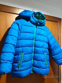 Piumino Benetton Bimbo Azzurro e Verde