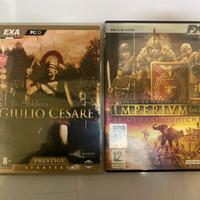 Giochi pc imperium e giulio cesare strategia