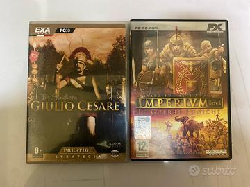 Giochi pc imperium e giulio cesare strategia