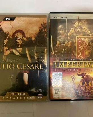 Giochi pc imperium e giulio cesare strategia