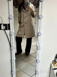Giacca lunga James Lakeland beige satinato
