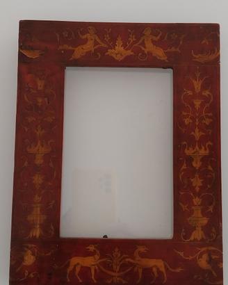 Cornice intarsiata XIX secolo