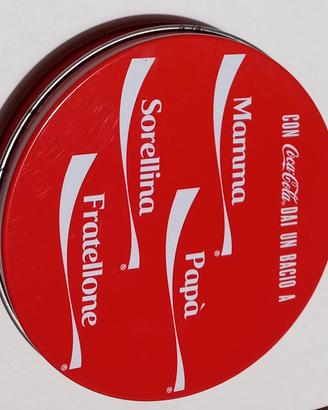 sottobicchieri coca cola