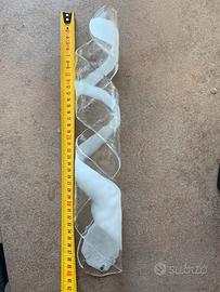 Torciglione ricambio bianco per venini muran