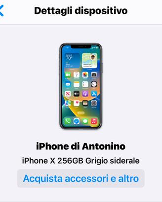 Iphone X 256gb