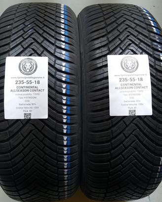 2 GOMME 235 55 18 CONTINENTAL A73958