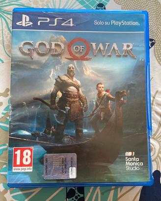 God of War playStation 4.