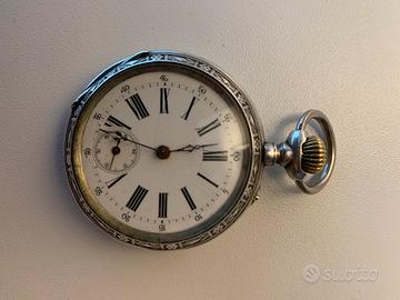 Orologio da tasca meccanico DRACIP in argento