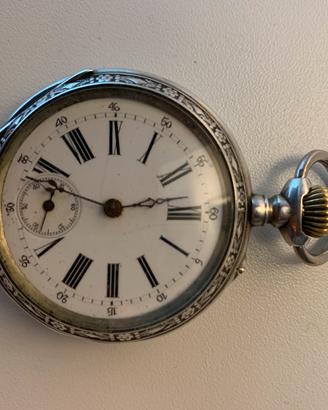 Orologio da tasca meccanico DRACIP in argento