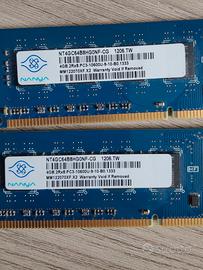 RAM 4GB 2Rx8 PC3-10600U