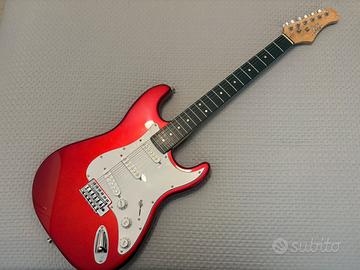 Chitarra Eko Stratocaster+ Ampli Fender + Custodia
