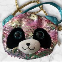 Borsetta orsetto peluche paillettes