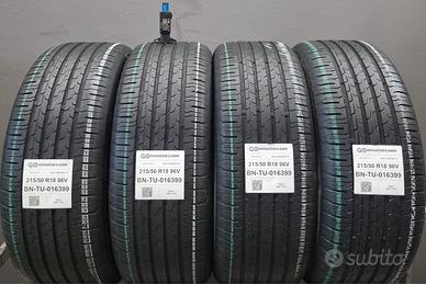 4 pneumatici continental 215/50 r18 96v tu16399