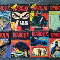 Lotto 8 DIABOLIK originali anno XI XII XIII XIV XV