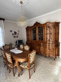 Sala in legno massello