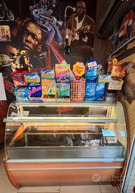 Vetrina calda per alimentari