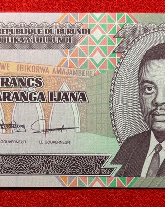 Banconote Burundi