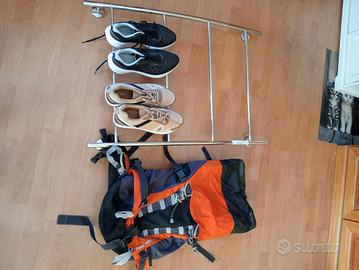  scarpe zaino porta asciugamani