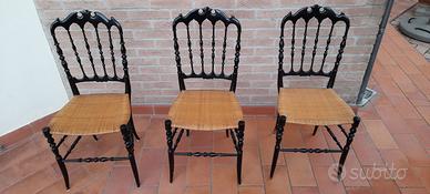 Sedie modello "Parigina" chiavarine