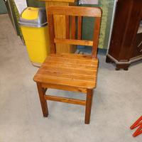 Sedia Vintage in Legno