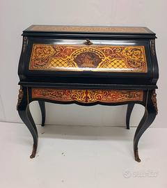 Mobile scrittoio ribaltina "Boulle"