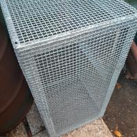 Gabbia in acciaio zincato