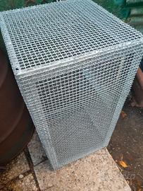 Gabbia in acciaio zincato