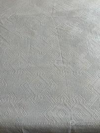COPRILETTO SINGOLO VINTAGE-DECORO GEOMETRICO