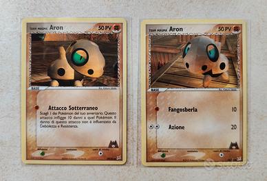 Aron 58/95 e Aron 59/95 Pokemon 