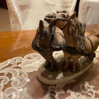 Coppia cavalli cacciapuoti