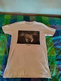 maglietta bianca con stampa Mister Tee taglia M