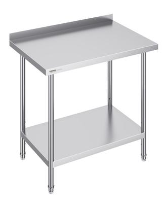Tavolo Cucina Commerciale Acciaio Inox  Regolabile