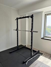 Rack professionale e bilanciere olimpionico