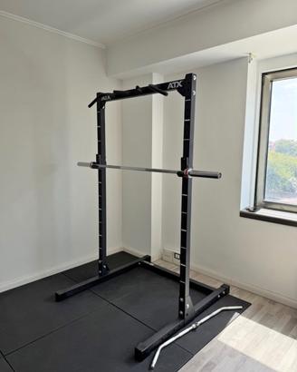 Rack professionale e bilanciere olimpionico