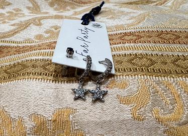 Orecchini stelle argento 925