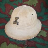 WW2 Pit Helmet Regio Esercito 202 Rgt Art CC NN