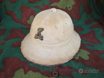 WW2 Pit Helmet Regio Esercito 202 Rgt Art CC NN