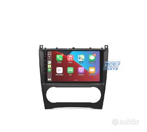 RADIO GPS ANDROID 13 PER MERCEDES CLASSE C W203 CL