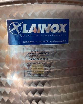 Contenitore x olio lainox 1000 lt