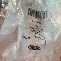 Curve 90 gradi a saldare in rame diametro 22