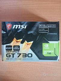 Scheda video NVIDIA GT 730 2GB NUOVA