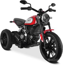 Ducati Scrambler Icon Rossa Moto Elettrica  12Volt