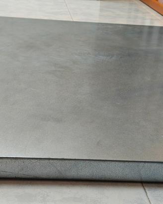 Pedana in acciaio riscaldamento per cani