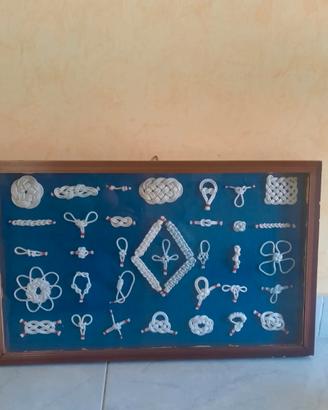 quadro con nodi marinari