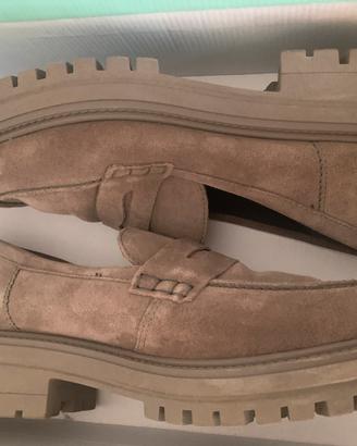 Mocassino camoscio